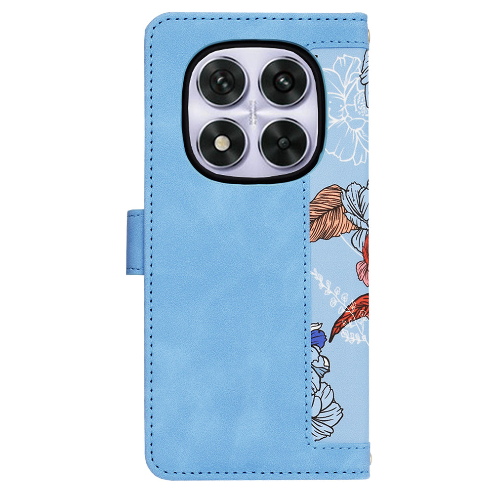 Futrola za Xiaomi Poco X7 / Note 14 Pro 5G, Techsuit, FlipCraft, Plava