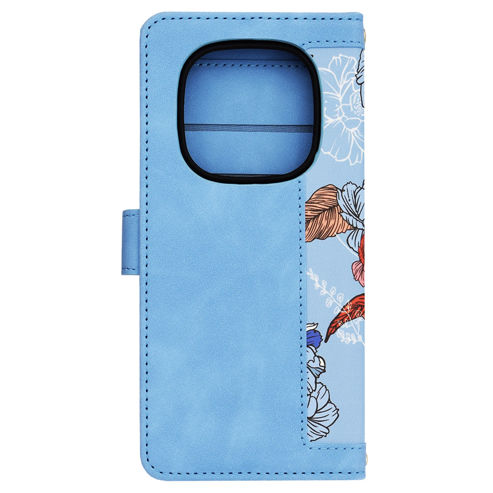 Futrola za Xiaomi Poco X7 / Note 14 Pro 5G, Techsuit, FlipCraft, Plava