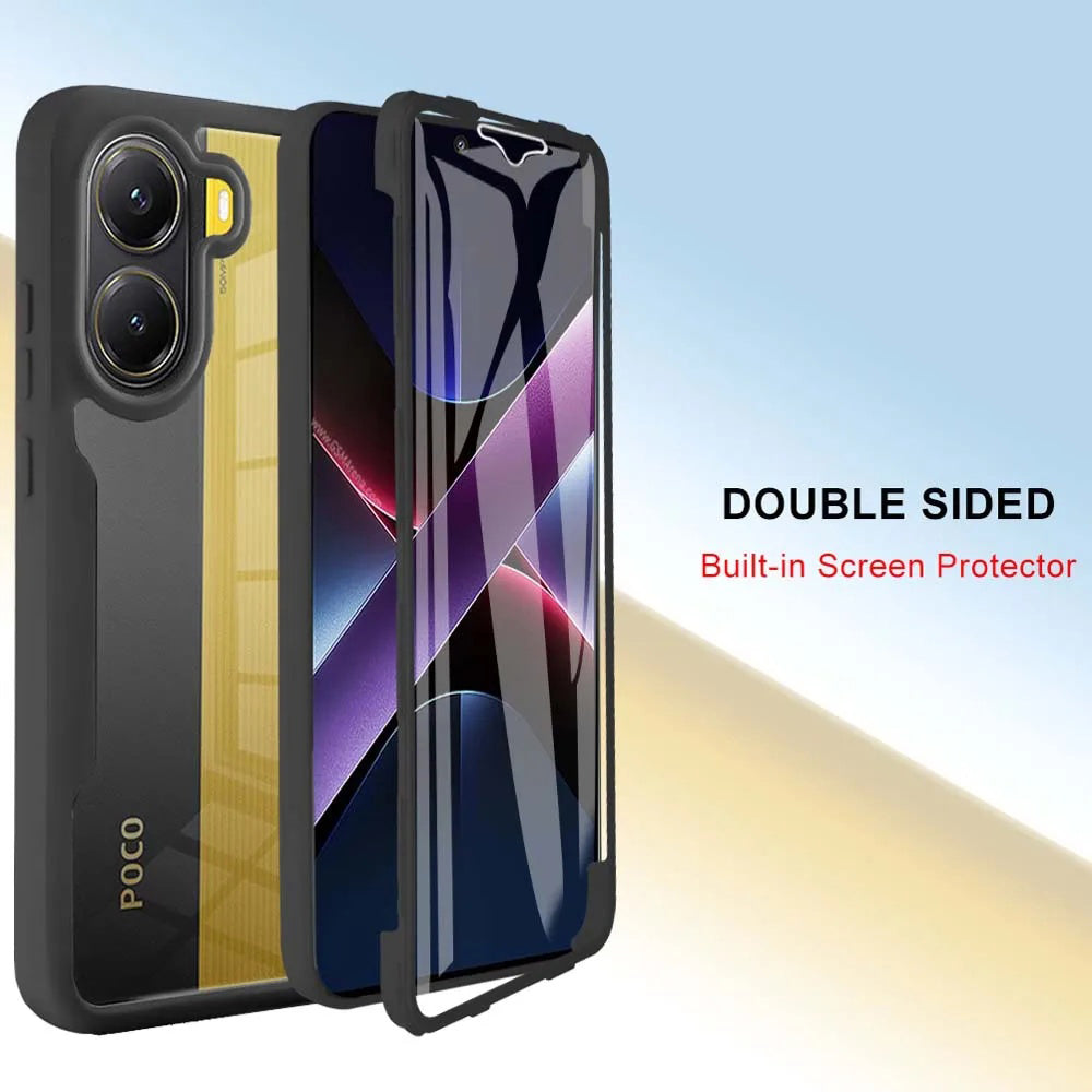 Futrola za Xiaomi Poco X7 Pro, Techsuit, ColorVerse 360, Ljubičasta