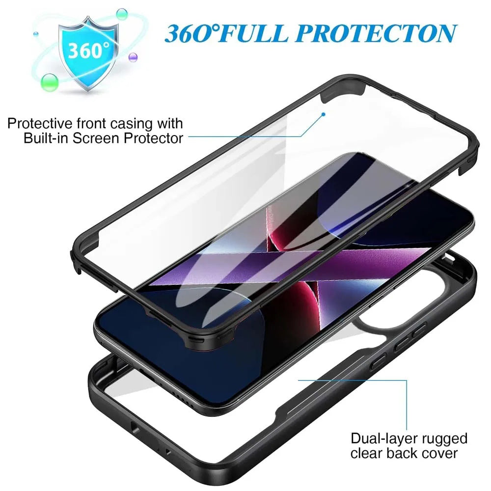 Futrola za Xiaomi Poco X7 Pro, Techsuit, ColorVerse 360, Roze
