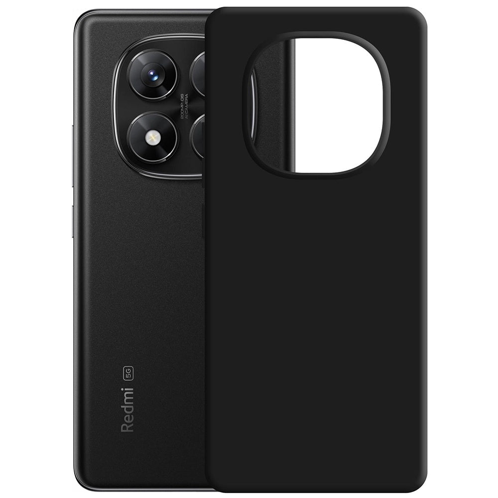 Futrola za Xiaomi Poco X7 / Redmi Note 14 Pro 5G, 3MK, Crna Mat