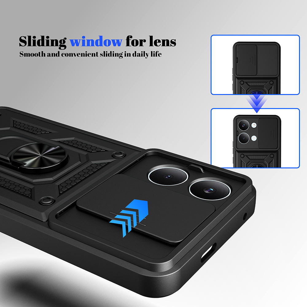 Futrola za Xiaomi Poco X8 Pro Max, Techsuit, CamShield, Zlatna