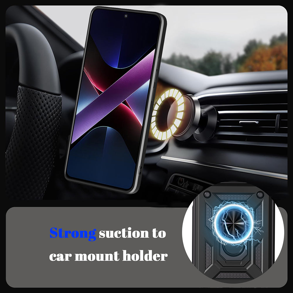 Futrola za Xiaomi Poco X8 Pro Max, Techsuit, CamShield, Zlatna