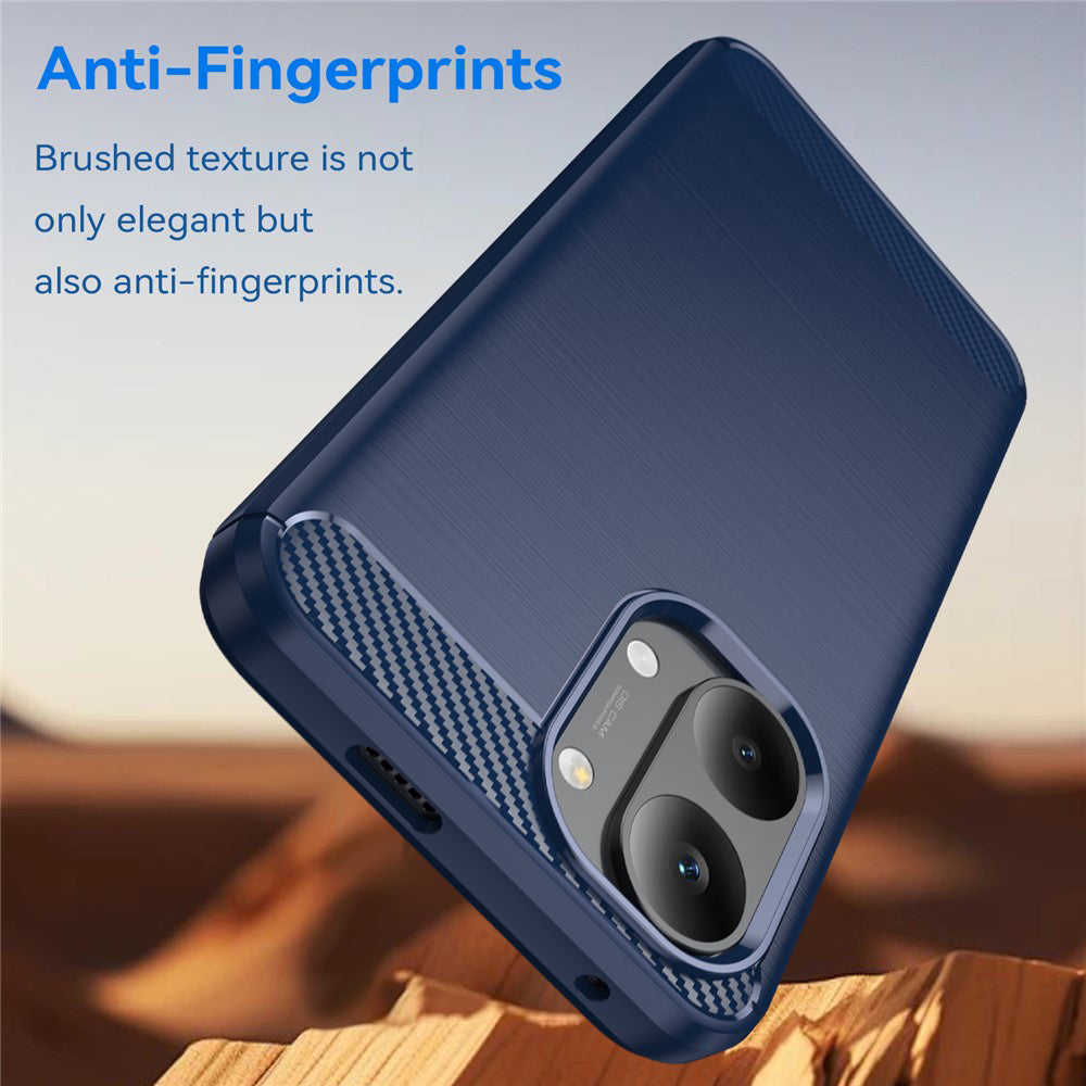 Futrola za Xiaomi Poco X8 Pro Max, Techsuit, Karbon, Plava