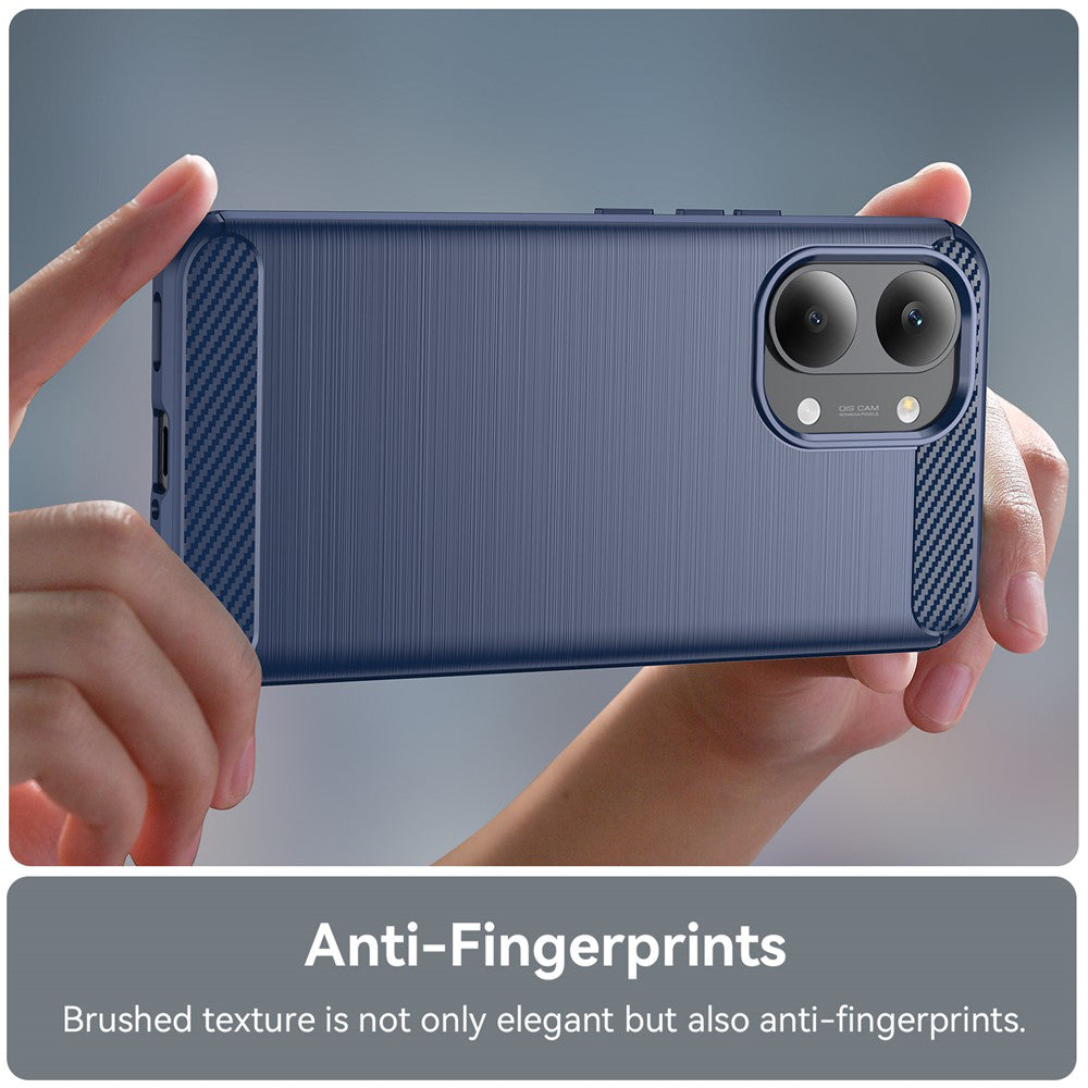 Futrola za Xiaomi Poco X8 Pro Max, Techsuit, Karbon, Plava