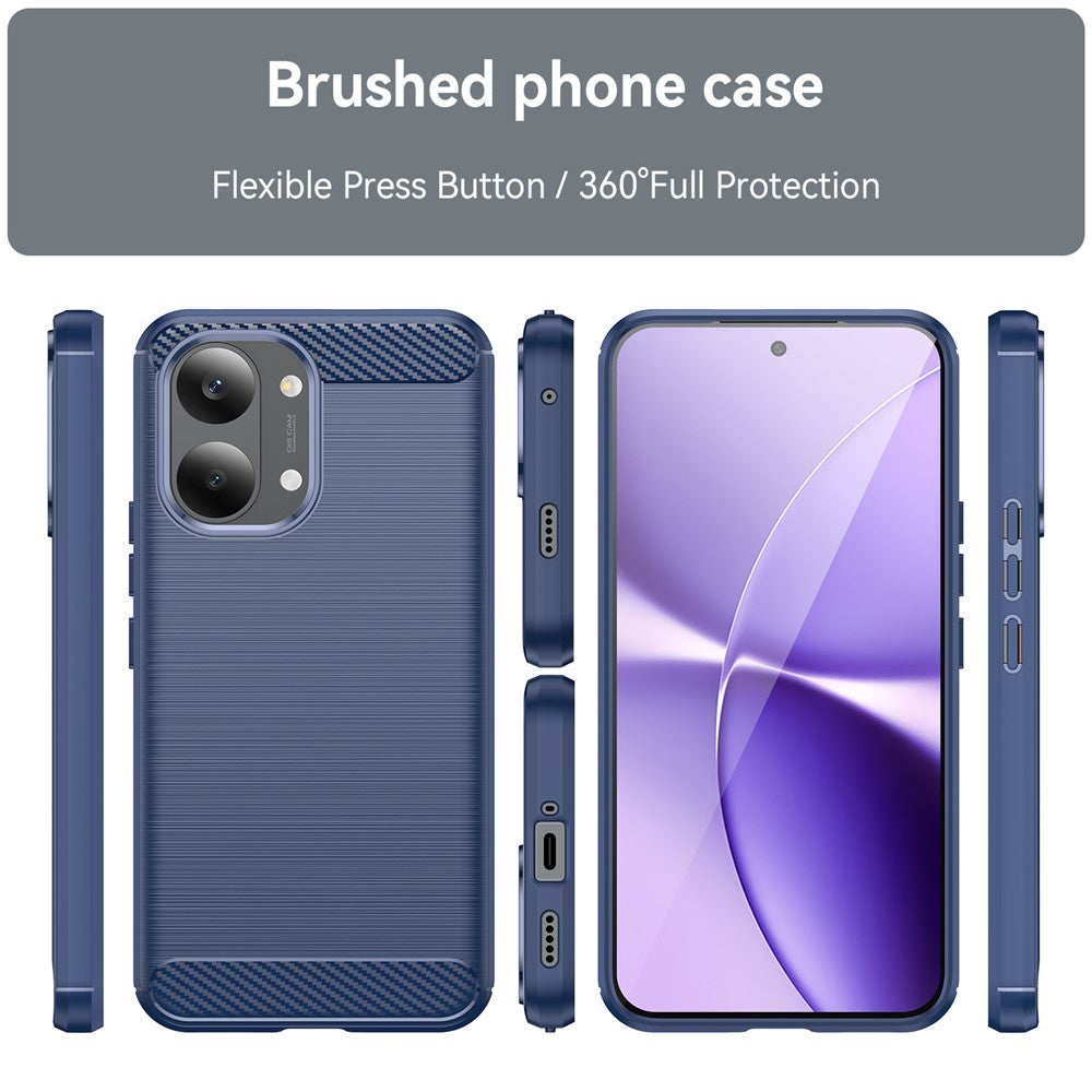 Futrola za Xiaomi Poco X8 Pro Max, Techsuit, Karbon, Plava