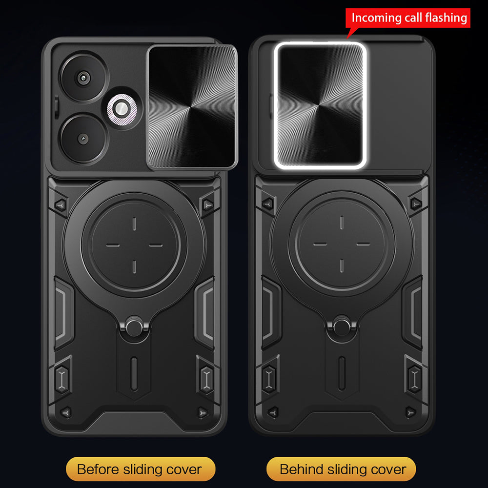 Futrola za Xiaomi Redmi 13C 5G, Techsuit, CamGuard Pro, Ljubičasta