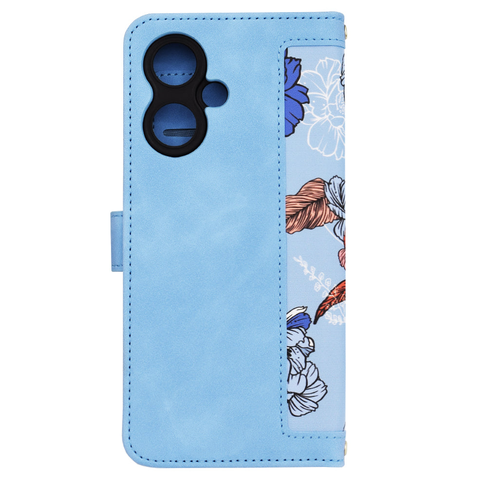 Futrola za Xiaomi Redmi 13C 5G, Techsuit, FlipCraft, Plava