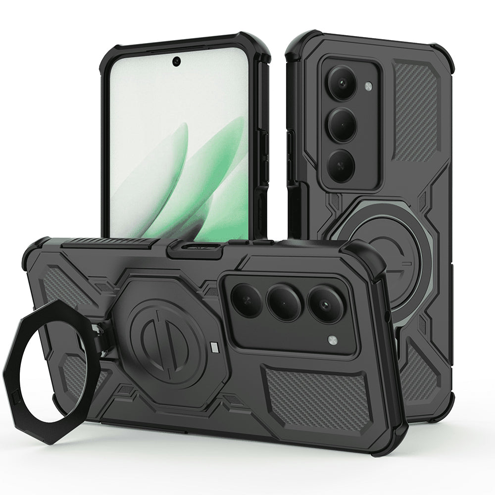 Futrola za Xiaomi Redmi 15 5G / 15 4G, Techsuit, Carbon Shield Pro, Crna