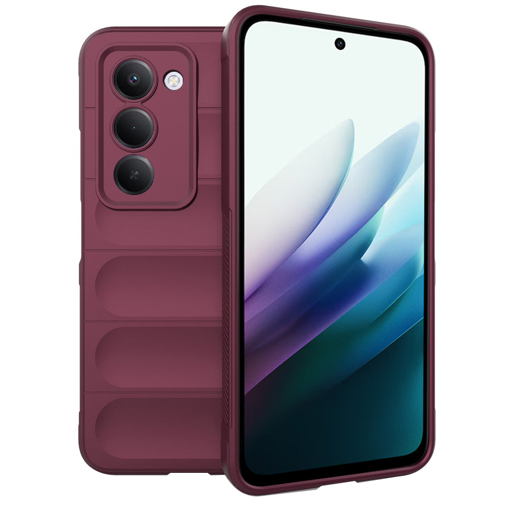 Futrola za Xiaomi Redmi 15 5G / 15 4G, Techsuit, Magic Shield, Bordo