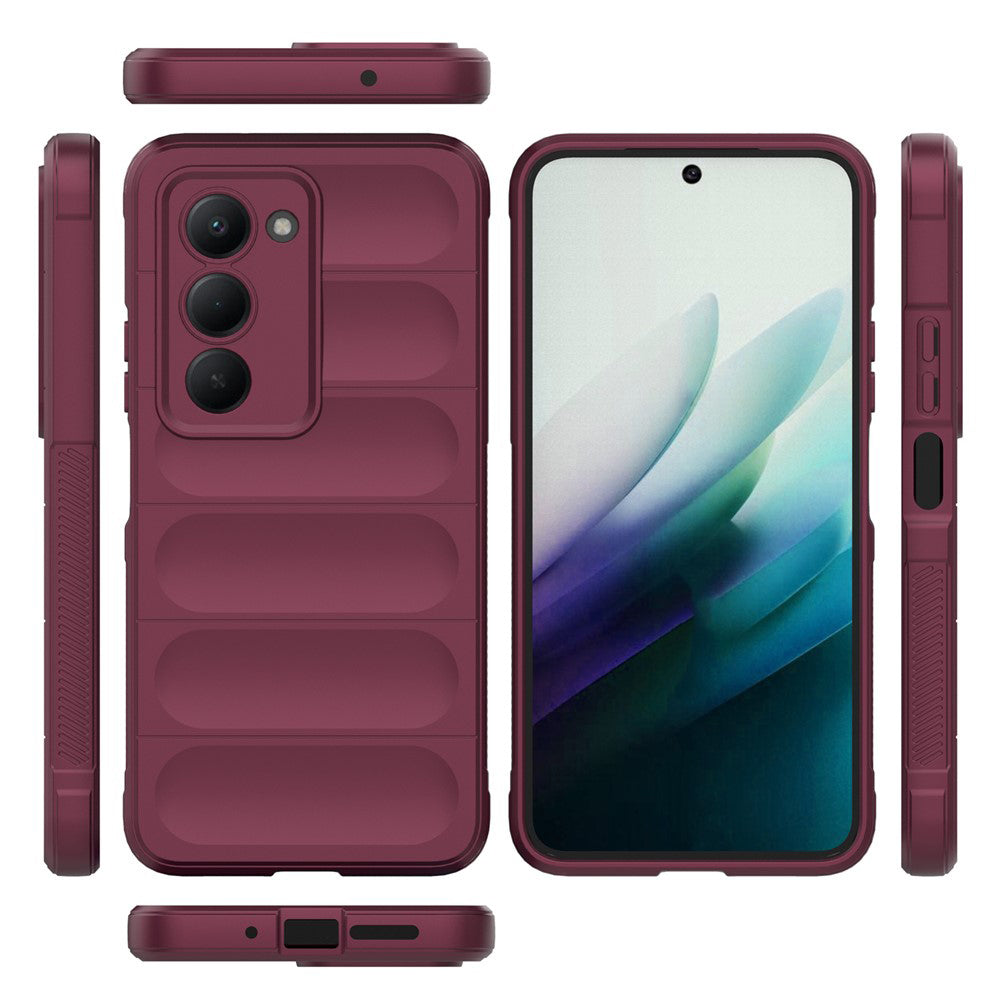 Futrola za Xiaomi Redmi 15 5G / 15 4G, Techsuit, Magic Shield, Bordo