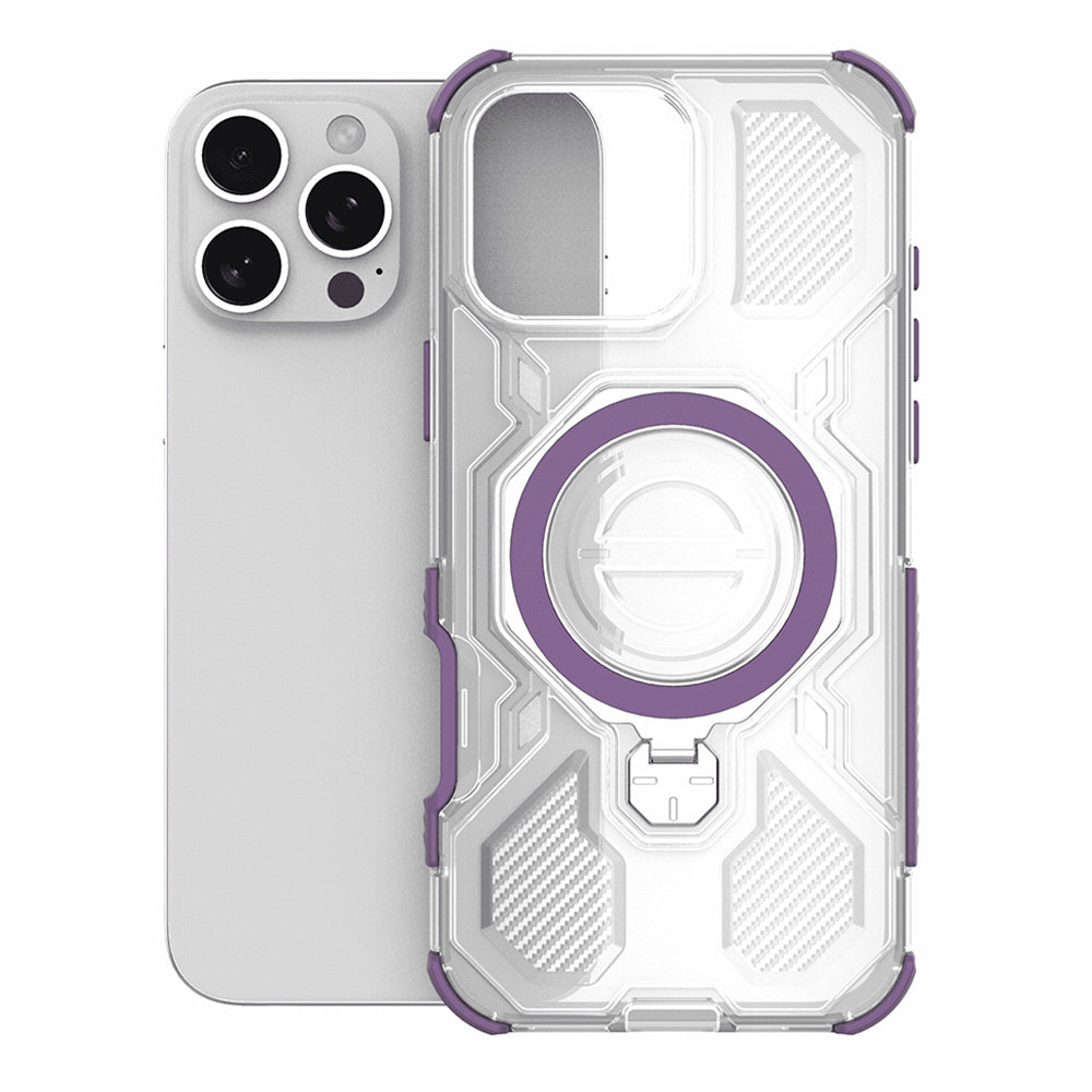 Futrola za Xiaomi Redmi 15C 5G / 15C 4G, Techsuit, Carbon Shield Pro, Ljubičasta