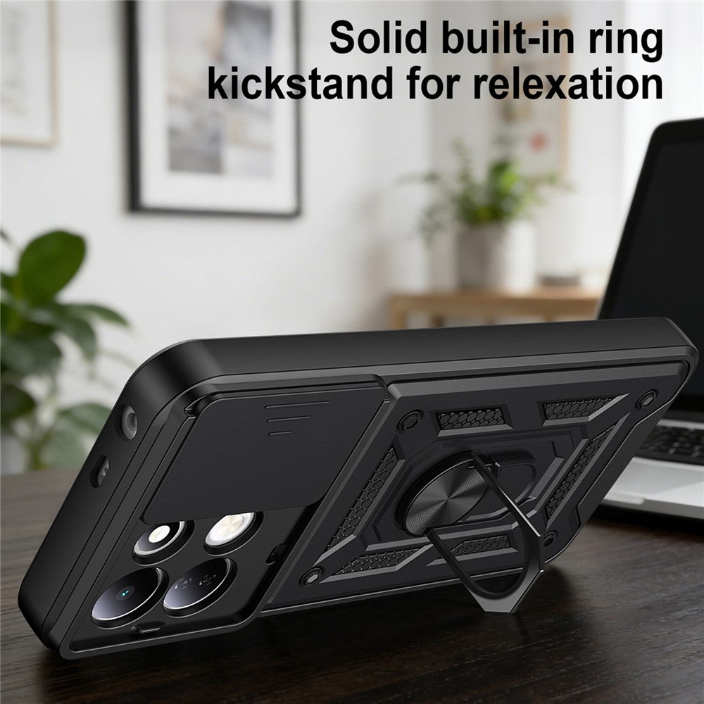 Futrola za Xiaomi Redmi 17 5G / 17 4G, Techsuit, CamShield, Roze Zlatna