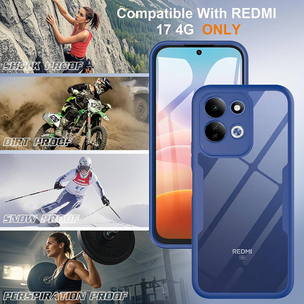 Futrola za Xiaomi Redmi 17 5G / 17 4G, Techsuit, ColorVerse 360, Plava