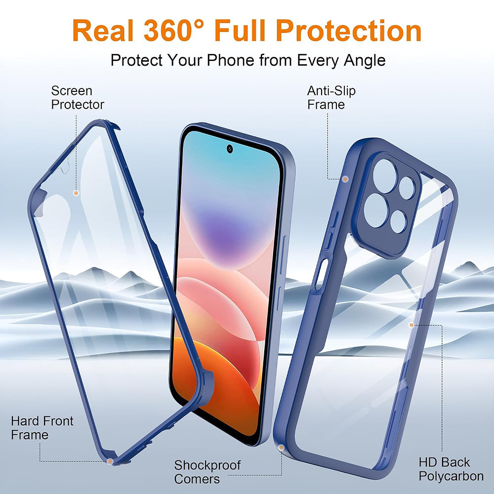 Futrola za Xiaomi Redmi 17 5G / 17 4G, Techsuit, ColorVerse 360, Crna