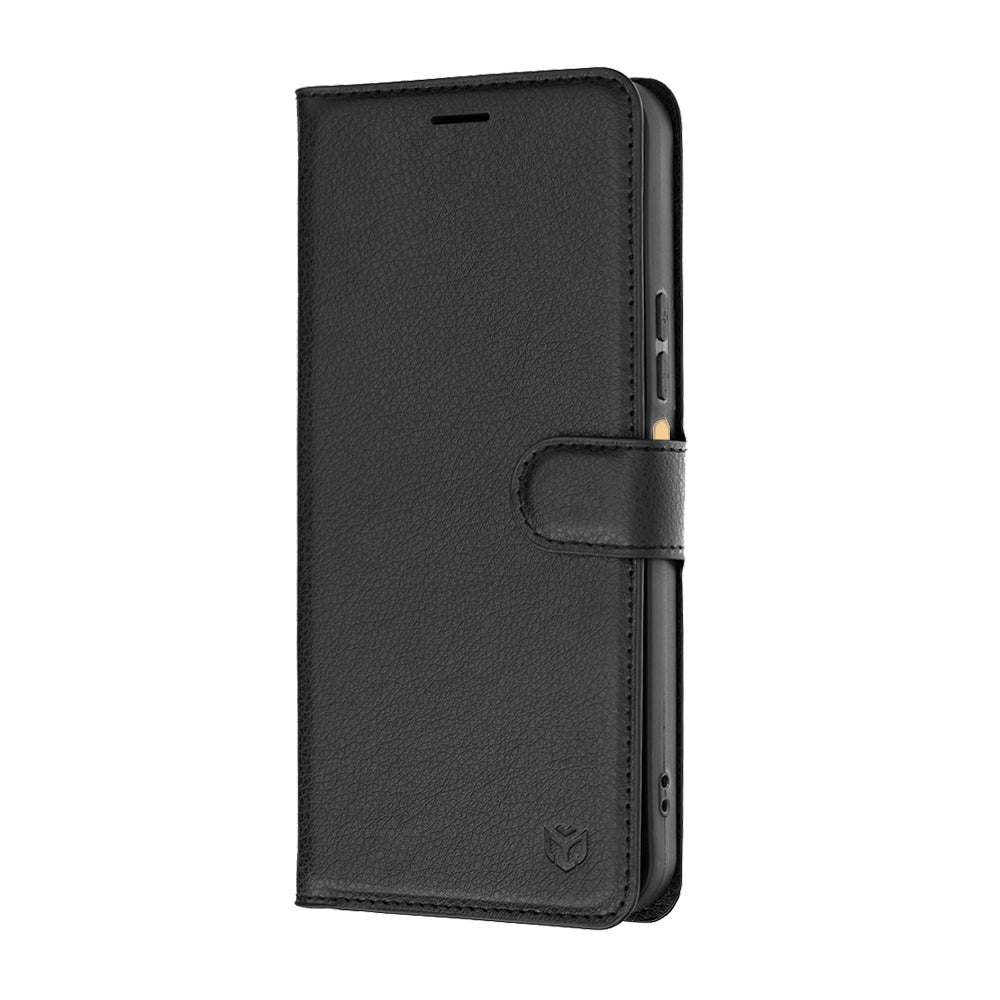 Futrola za Xiaomi Redmi 17 5G / 17 4G, Techsuit, Kožna Folio, Crna