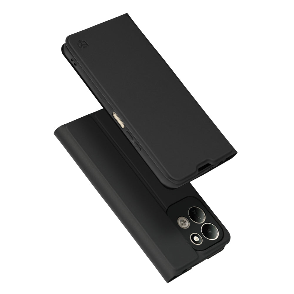 Futrola za Xiaomi Redmi 17 5G / 17 4G, Techsuit, Magskin Book, Crna