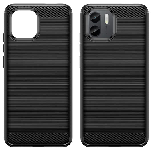 Futrola za Xiaomi Redmi A2+ / A1+, Techsuit, Karbon, Crna