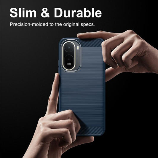 Futrola za Xiaomi Redmi A7 Pro 4G, Techsuit, Karbon, Plava
