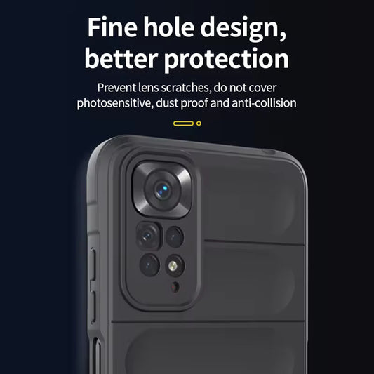 Futrola za Xiaomi Redmi Note 11S / Note 11, Techsuit, Magic Shield, Crna