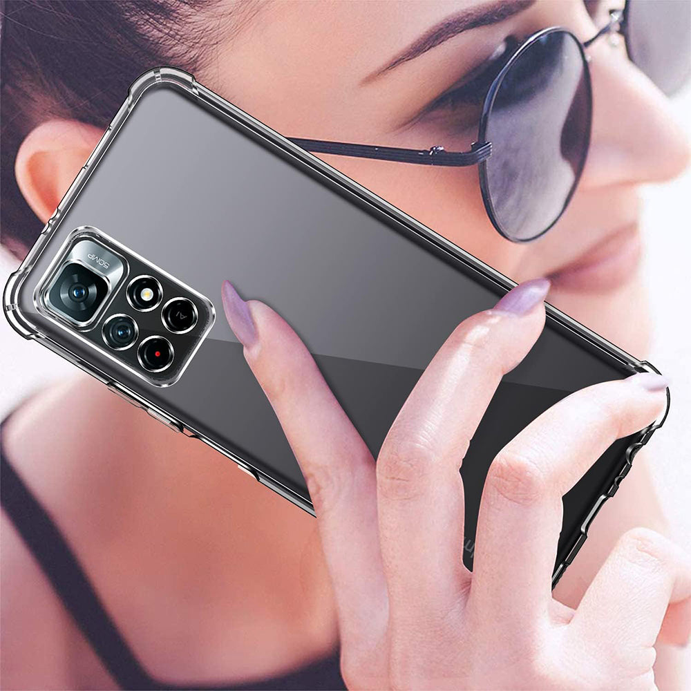 Futrola za Xiaomi Redmi Note 11S / Note 11, Techsuit, Shockproof Clear, Providna
