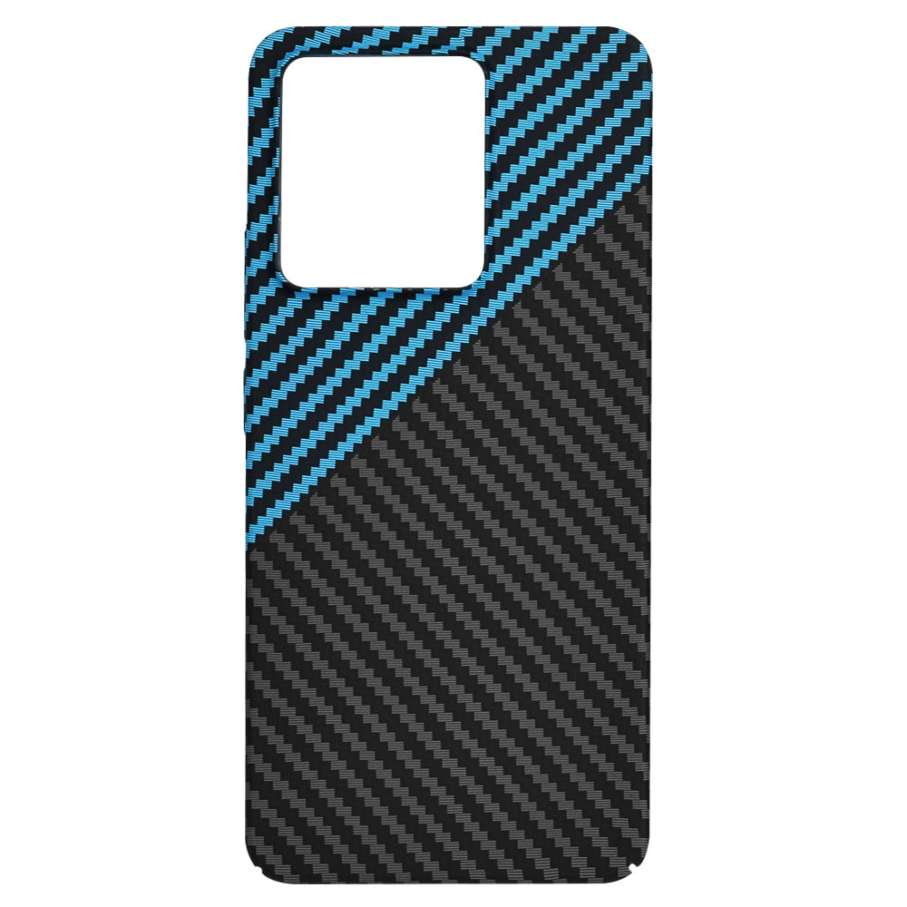 Futrola za Xiaomi Redmi Note 13 4G, Techsuit, Carbonite FiberShell, Crno Plava
