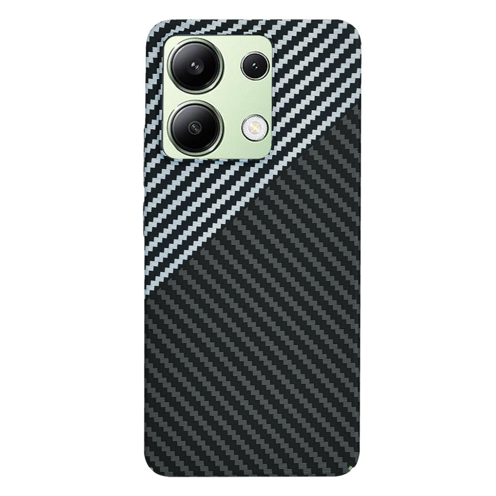 Futrola za Xiaomi Redmi Note 13 4G, Techsuit, Carbonite FiberShell, Crno Siva