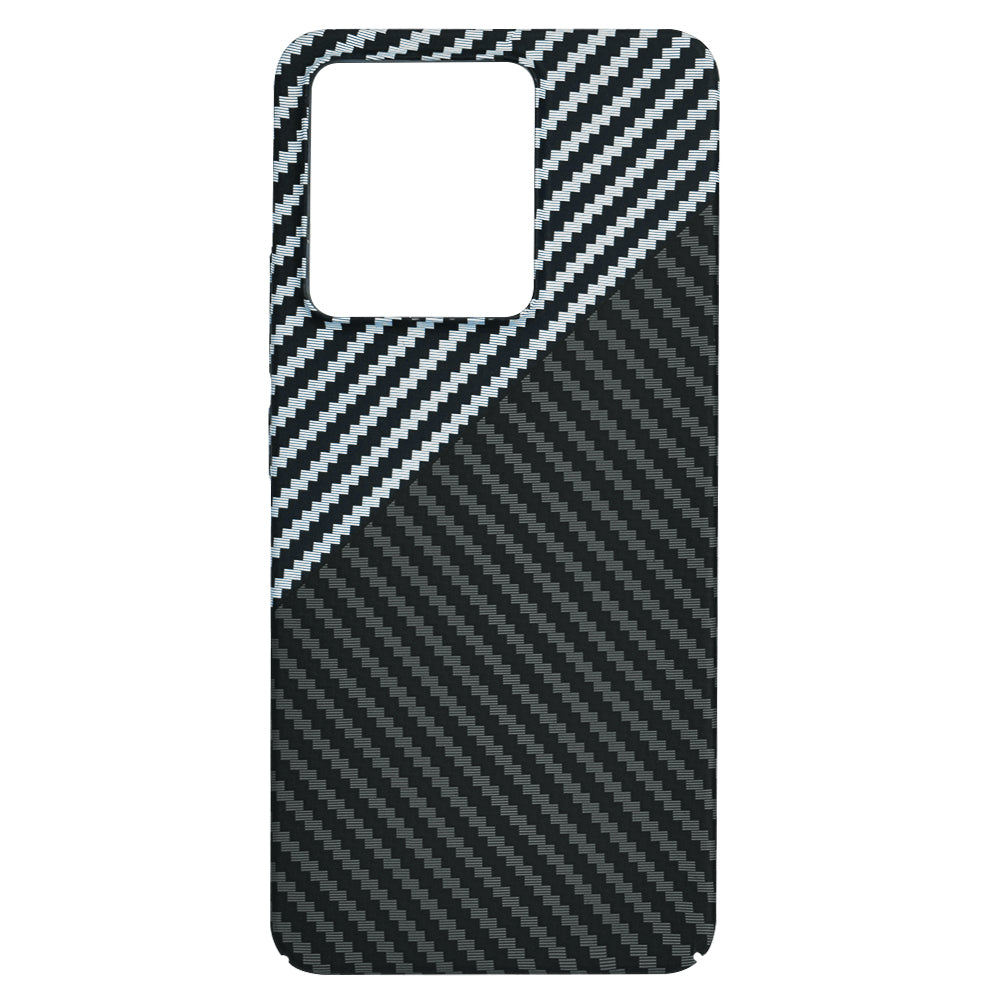 Futrola za Xiaomi Redmi Note 13 4G, Techsuit, Carbonite FiberShell, Crno Siva
