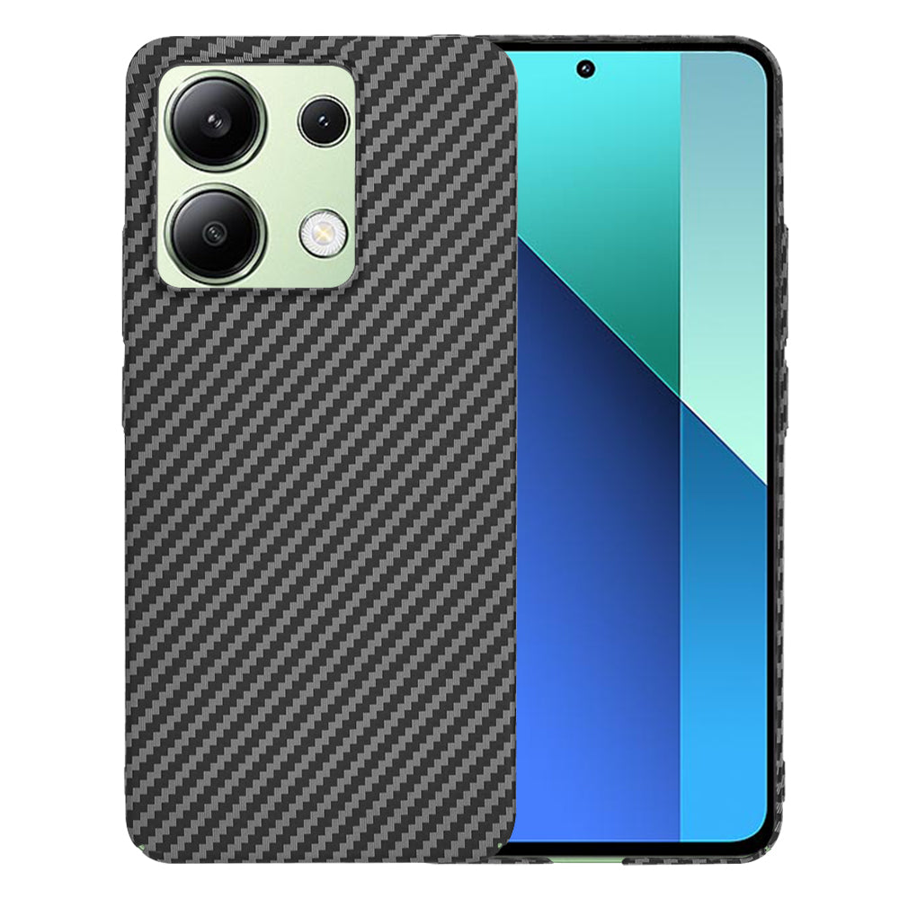 Futrola za Xiaomi Redmi Note 13 4G, Techsuit, Carbonite FiberShell, Crna