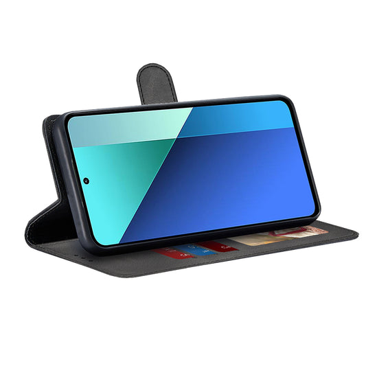 Futrola za Xiaomi Redmi Note 13 4G, Techsuit, Diary Book, Crna