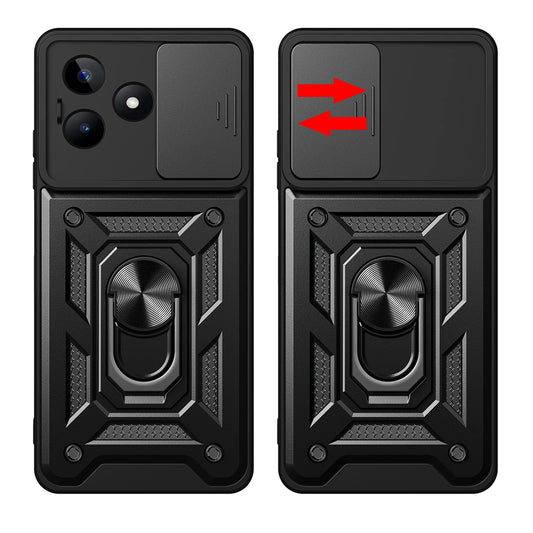 Futrola za Xiaomi Redmi Note 13 5G, Techsuit, CamShield, Crna