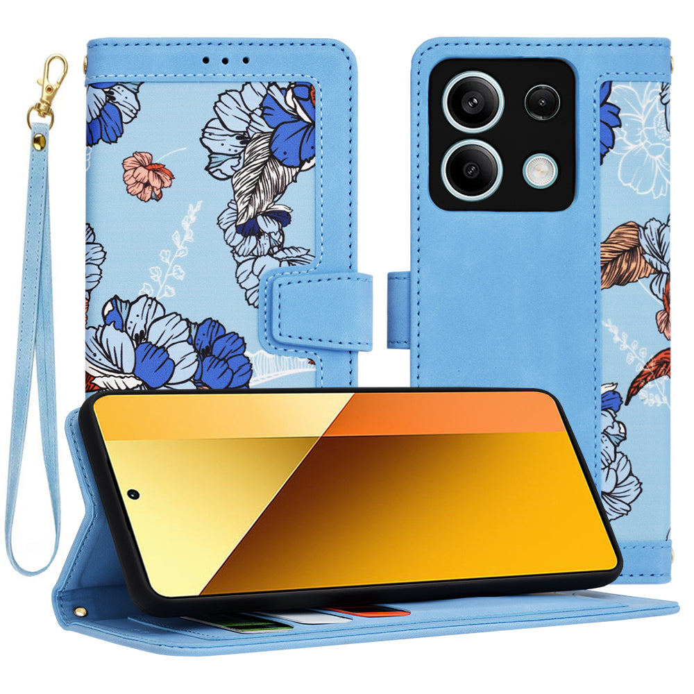 Futrola za Xiaomi Redmi Note 13 5G, Techsuit, FlipCraft, Plava