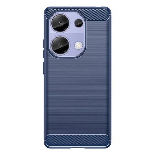 Futrola za Xiaomi Redmi Note 13 Pro 4G / Poco M6 Pro 4G, Techsuit, Karbon, Plava
