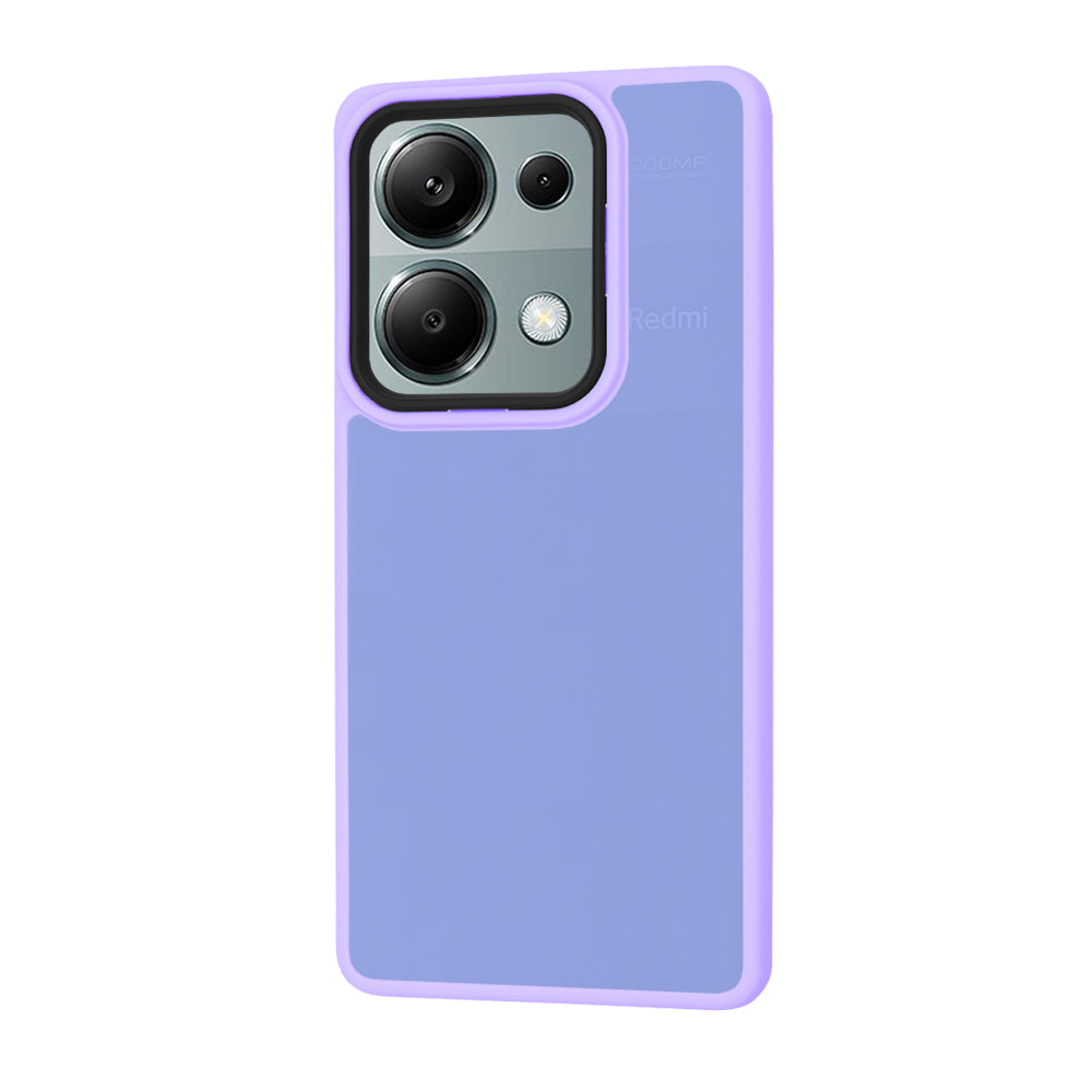 Futrola za Xiaomi Redmi Note 13 Pro 4G / Poco M6 Pro 4G, Techsuit, HaloFrost, Svetlo Ljubičasta