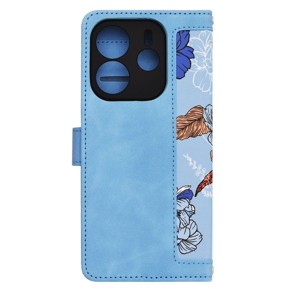 Futrola za Xiaomi Redmi Note 14 4G (Regionalna), Techsuit, FlipCraft, Plava
