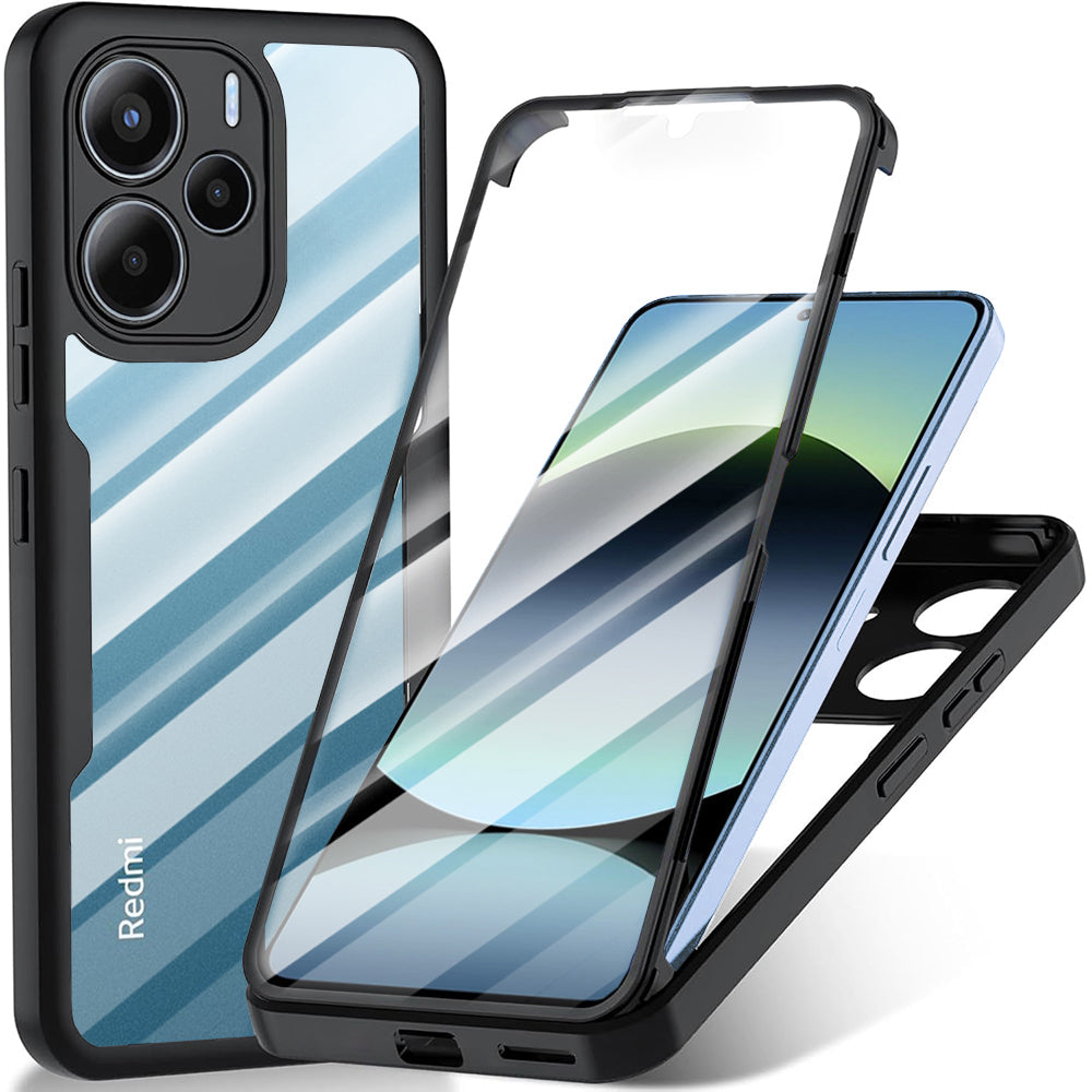 Futrola za Xiaomi Redmi Note 14 4G (Standard), Techsuit, ColorVerse 360, Crna