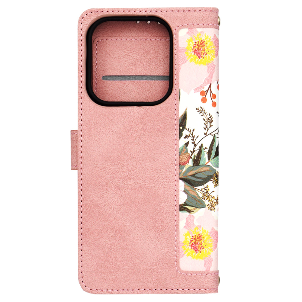 Futrola za Xiaomi Redmi Note 14 5G, Techsuit, FlipCraft, Roze