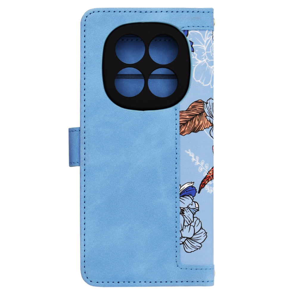 Futrola za Xiaomi Redmi Note 14 Pro 4G, Techsuit, FlipCraft, Plava