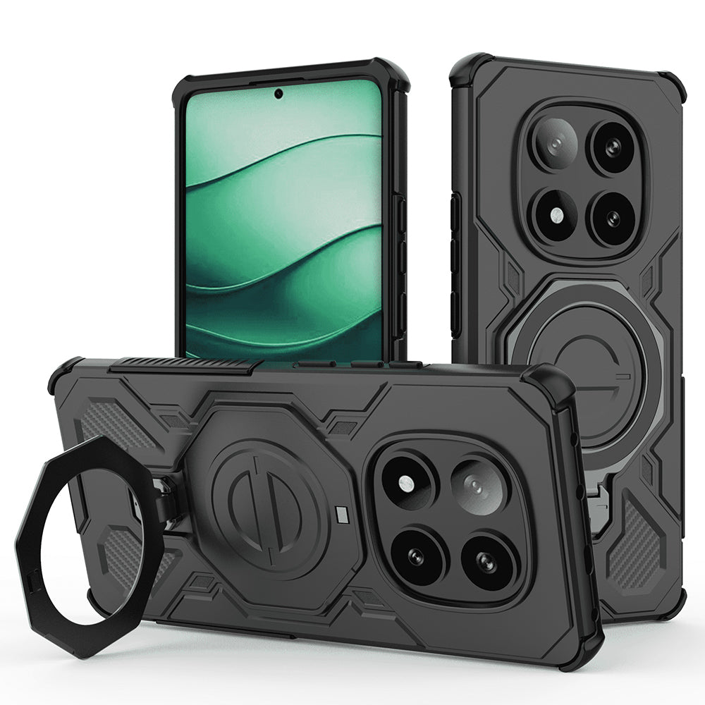 Futrola za Xiaomi Redmi Note 14 Pro+ 5G, Techsuit, Carbon Shield Pro, Crna