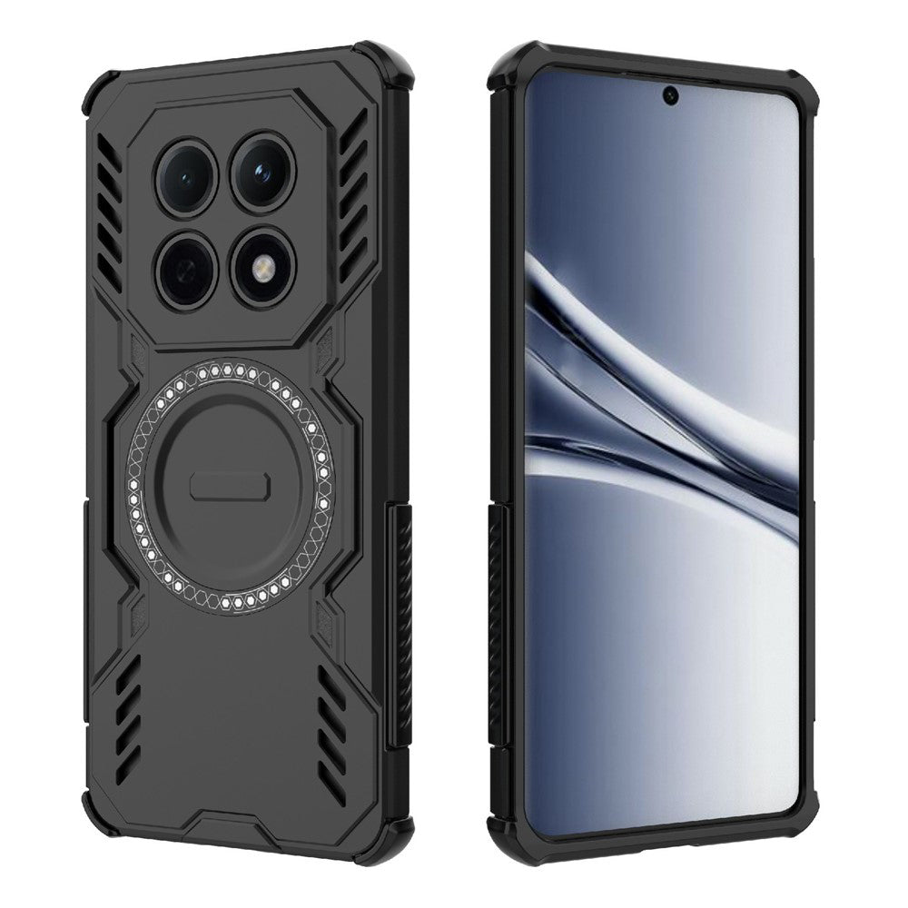Futrola MagSafe za Xiaomi Redmi Note 15 4G, Techsuit, ArmorMag, Crna