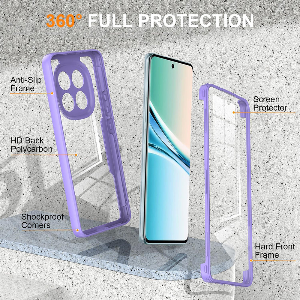 Futrola za Xiaomi Redmi Note 15 4G, Techsuit, ColorVerse 360, Ljubičasta