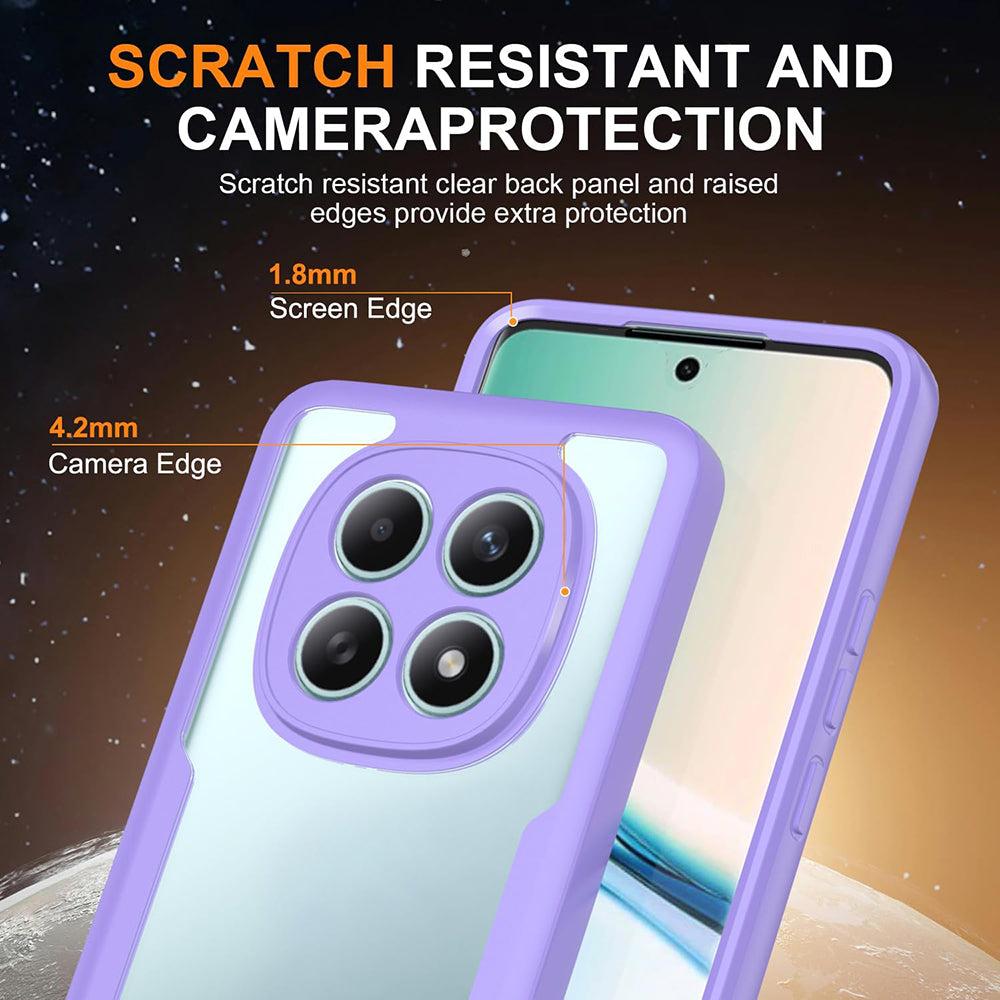 Futrola za Xiaomi Redmi Note 15 4G, Techsuit, ColorVerse 360, Ljubičasta