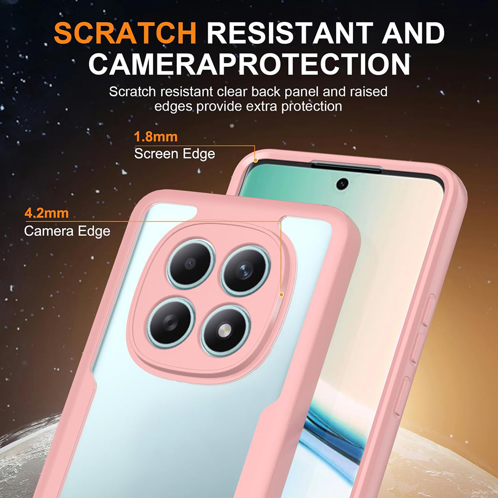 Futrola za Xiaomi Redmi Note 15 4G, Techsuit, ColorVerse 360, Roze