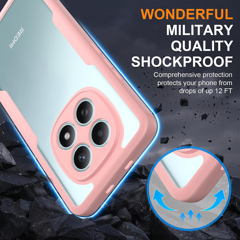 Futrola za Xiaomi Redmi Note 15 4G, Techsuit, ColorVerse 360, Roze