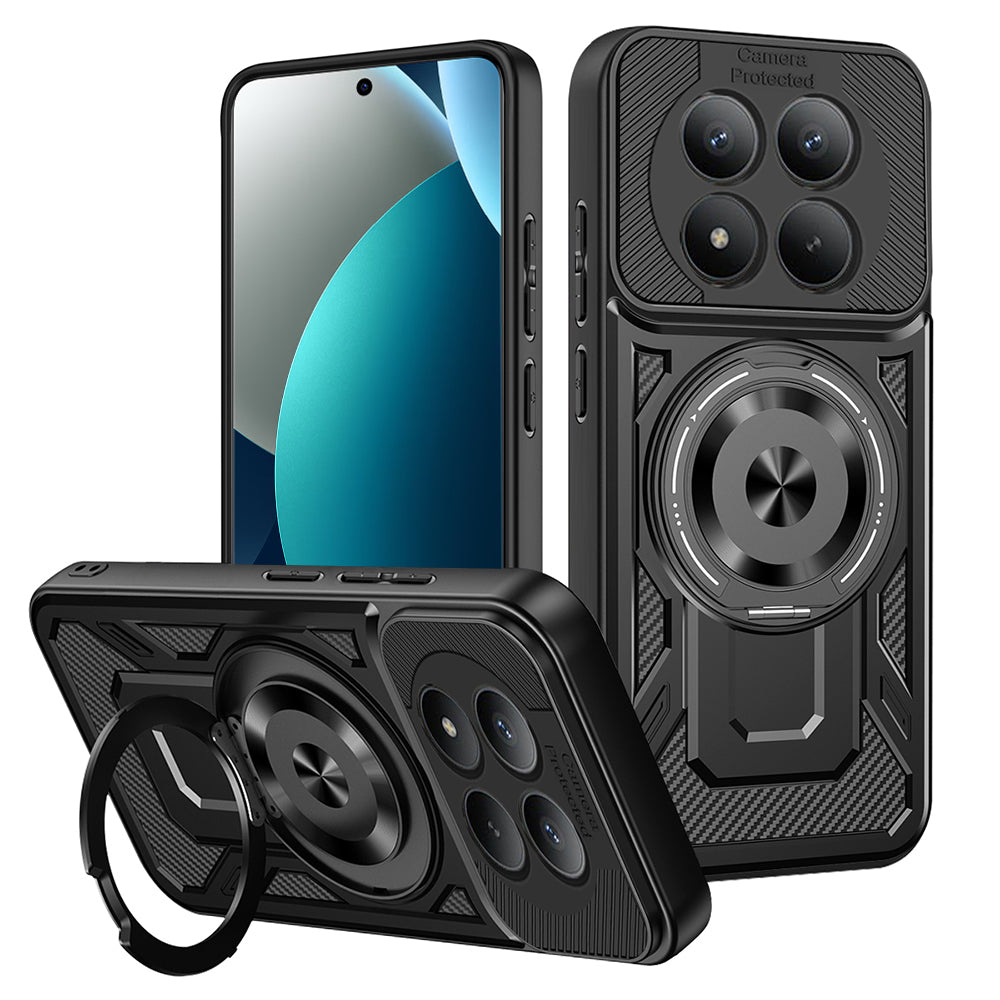Futrola za Xiaomi Redmi Note 15 Pro 4G, Techsuit, RuggedCam, Crna