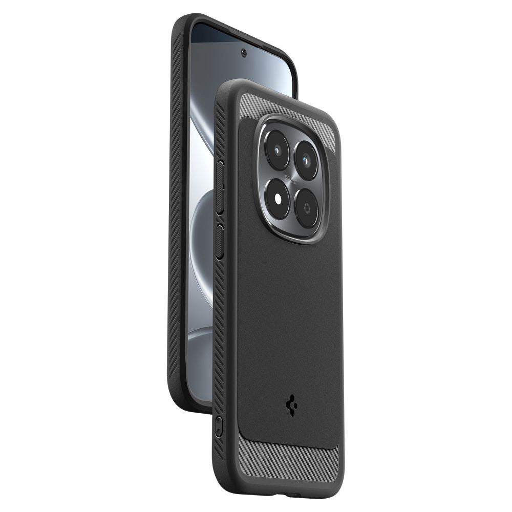 Futrola za Xiaomi Redmi Note 15 Pro 5G, Spigen, Rugged Armor, Crna Mat ACS10460