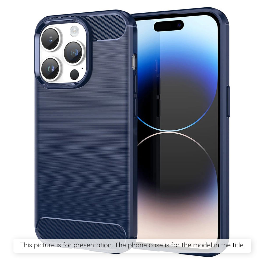 Futrola za Xiaomi Redmi Note 15 Pro 5G, Techsuit, Karbon, Plava