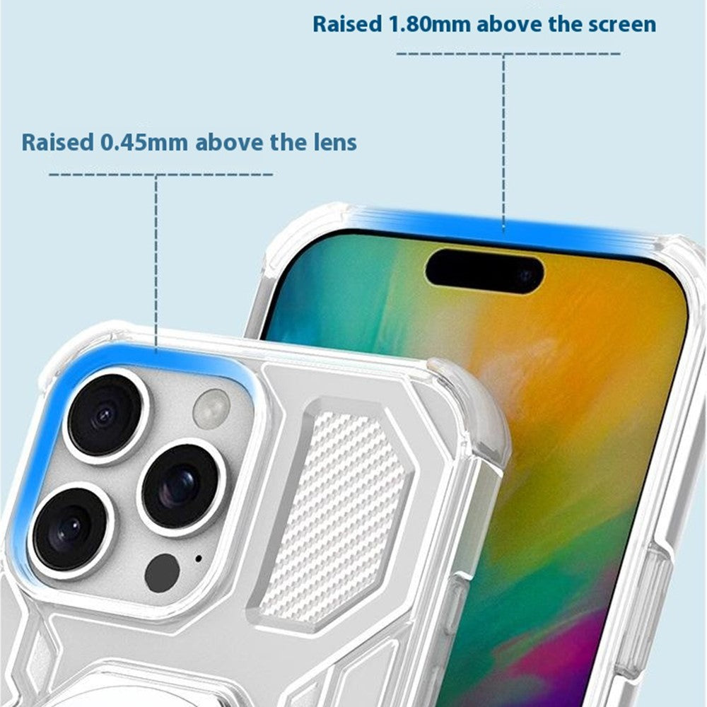 Futrola za Xiaomi Redmi Note 15 Pro 5G, Techsuit, Carbon Shield Pro, Bela
