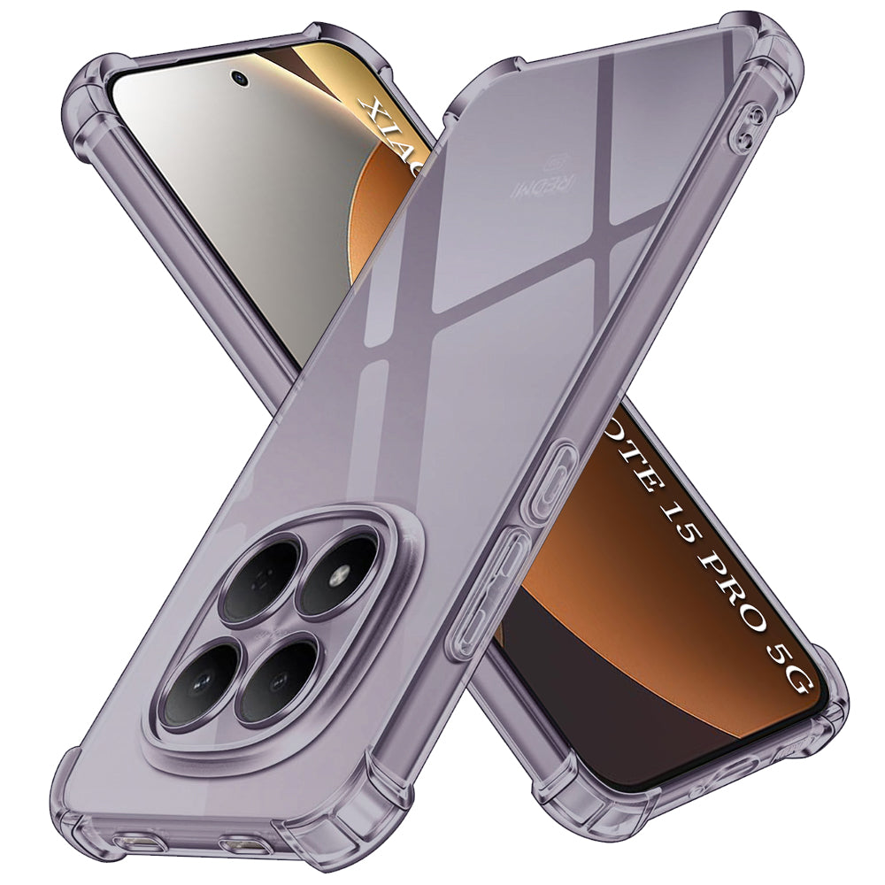 Futrola za Xiaomi Redmi Note 15 Pro 5G, Techsuit, Shockproof Clear, Dimljena