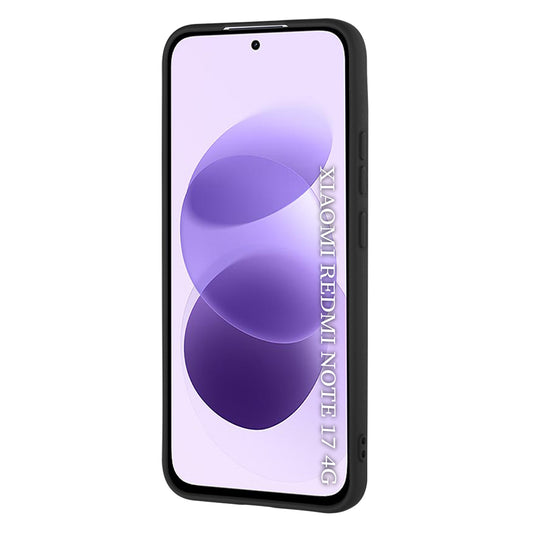 Futrola za Xiaomi Redmi Note 17 4G / Note 17 5G, Techsuit, SoftFlex, Crna